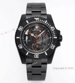 VR-Factory MAX 1-1 Best Edition Rolex Andrea Pirlo Skeleton Submariner Watch All Black